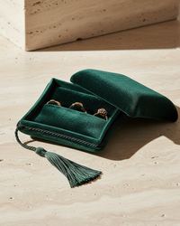 Velvet Jewelry Box Royal Blue