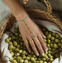 Olive Bloom Ring