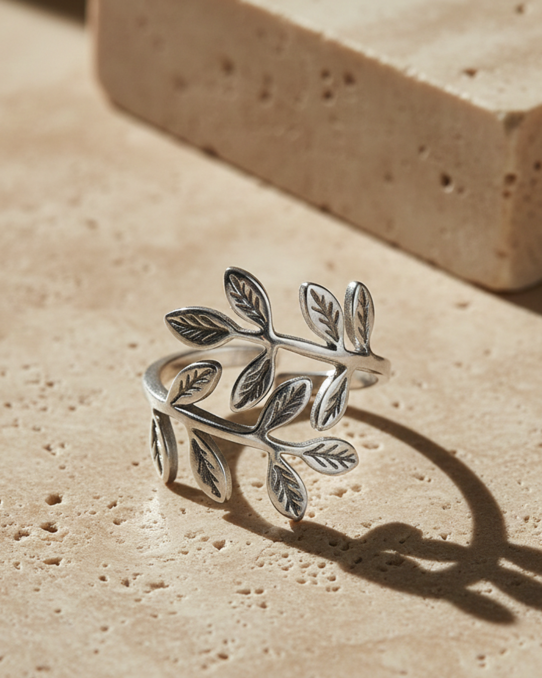Olive Bloom Ring
