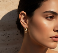 ORRA Pearl Hoops